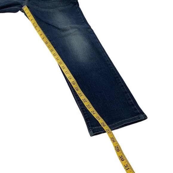 Old Navy Slim Jeans Straight Leg Wash Adjustable Waistbands Size 16 Reg Youth - Picture 9 of 10